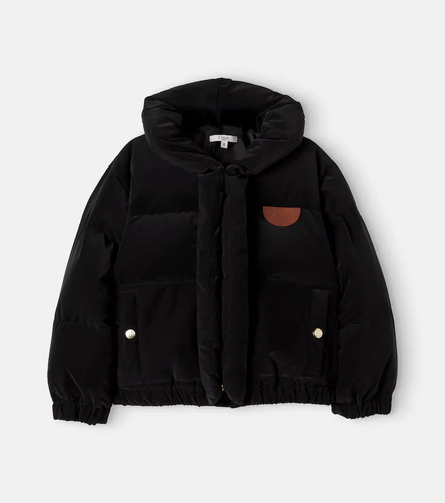 Logo Down Jacket by Chloé