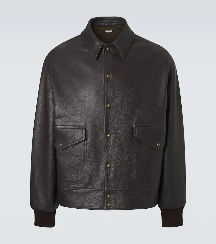 A-1 Leather Blouson Jacket
