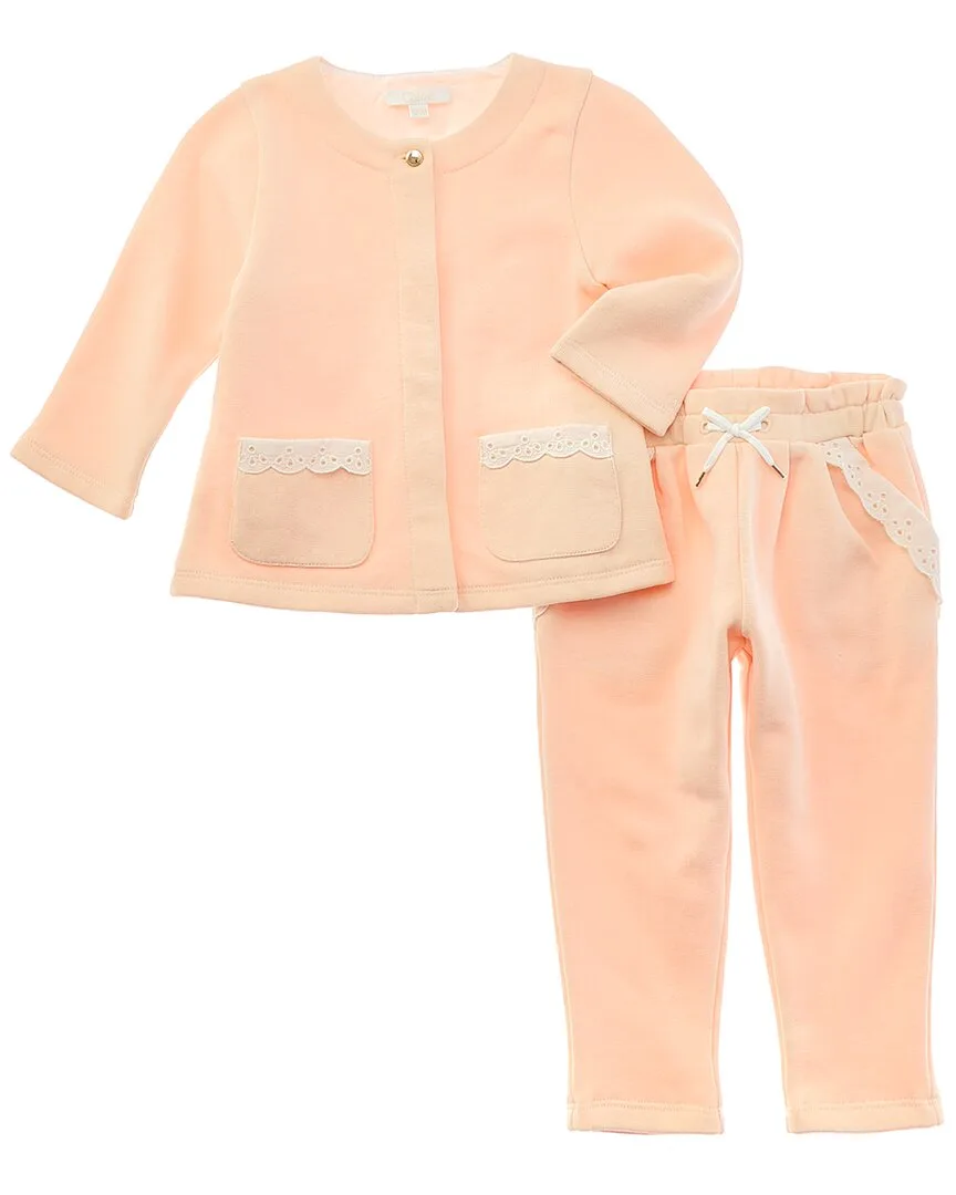 2Pc Cardigan & Pant Set by Chloé
