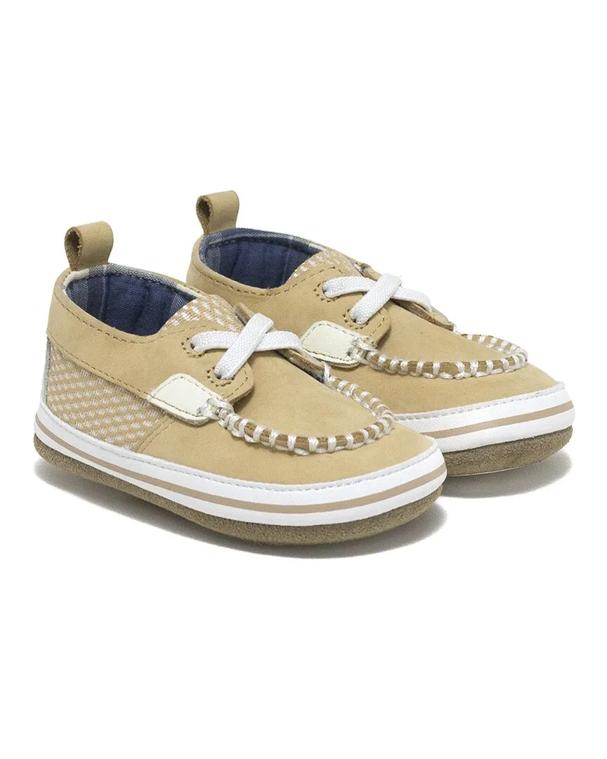 Skipper Leather & Mesh First Kick by Robeez