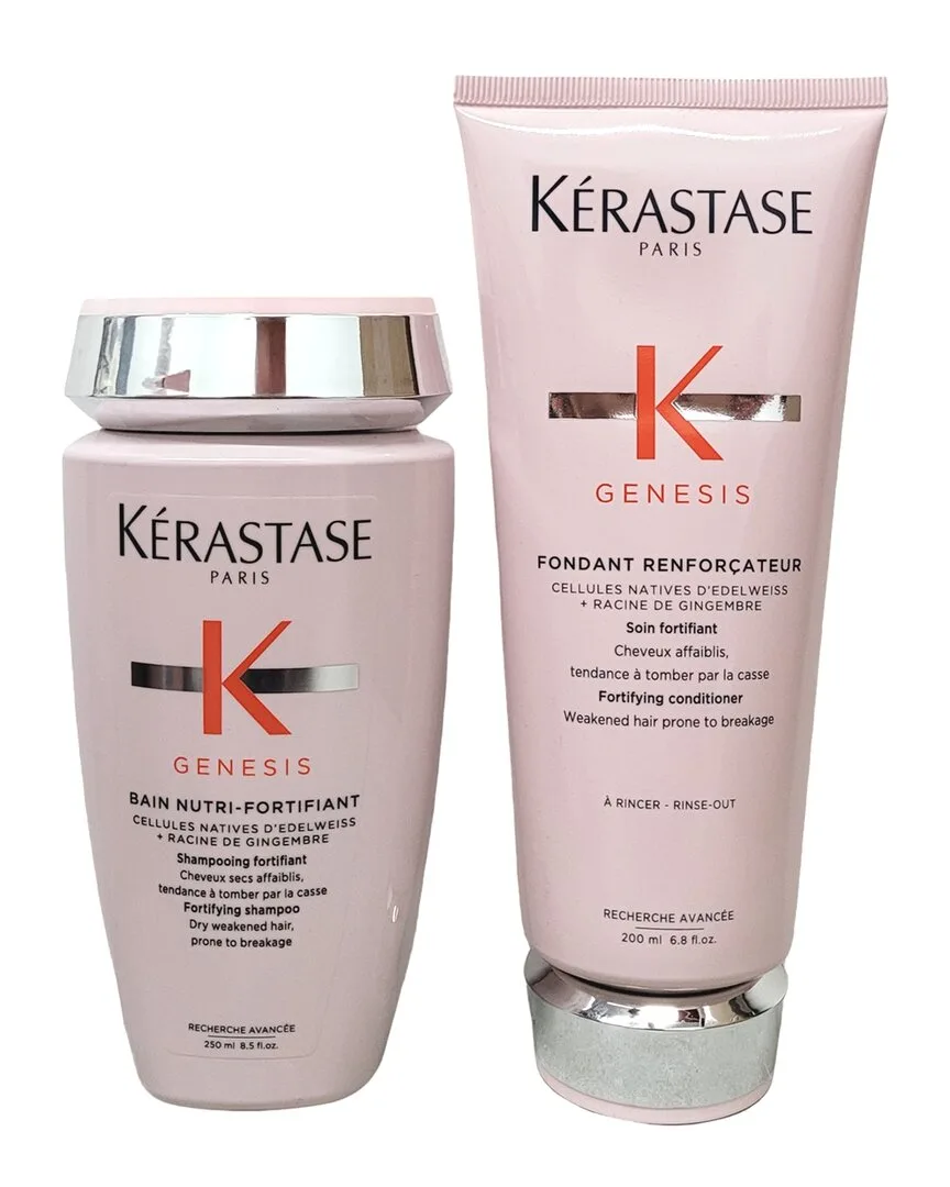 Genesis Bain Nurti-Fortifiant Shampoo & Genesis Fortifying Conditioner Duo by Krastase
