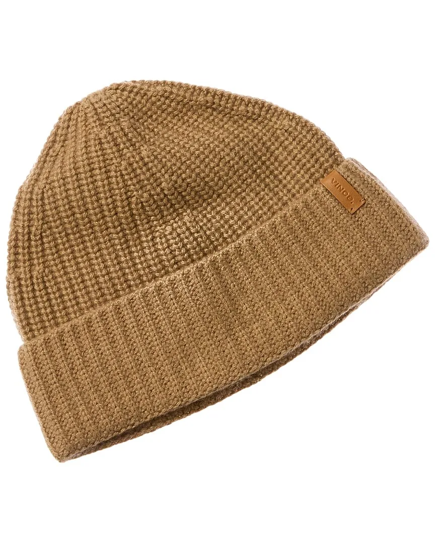 Shaker Stitch Knit Wool & Cashmere-Blend Hat