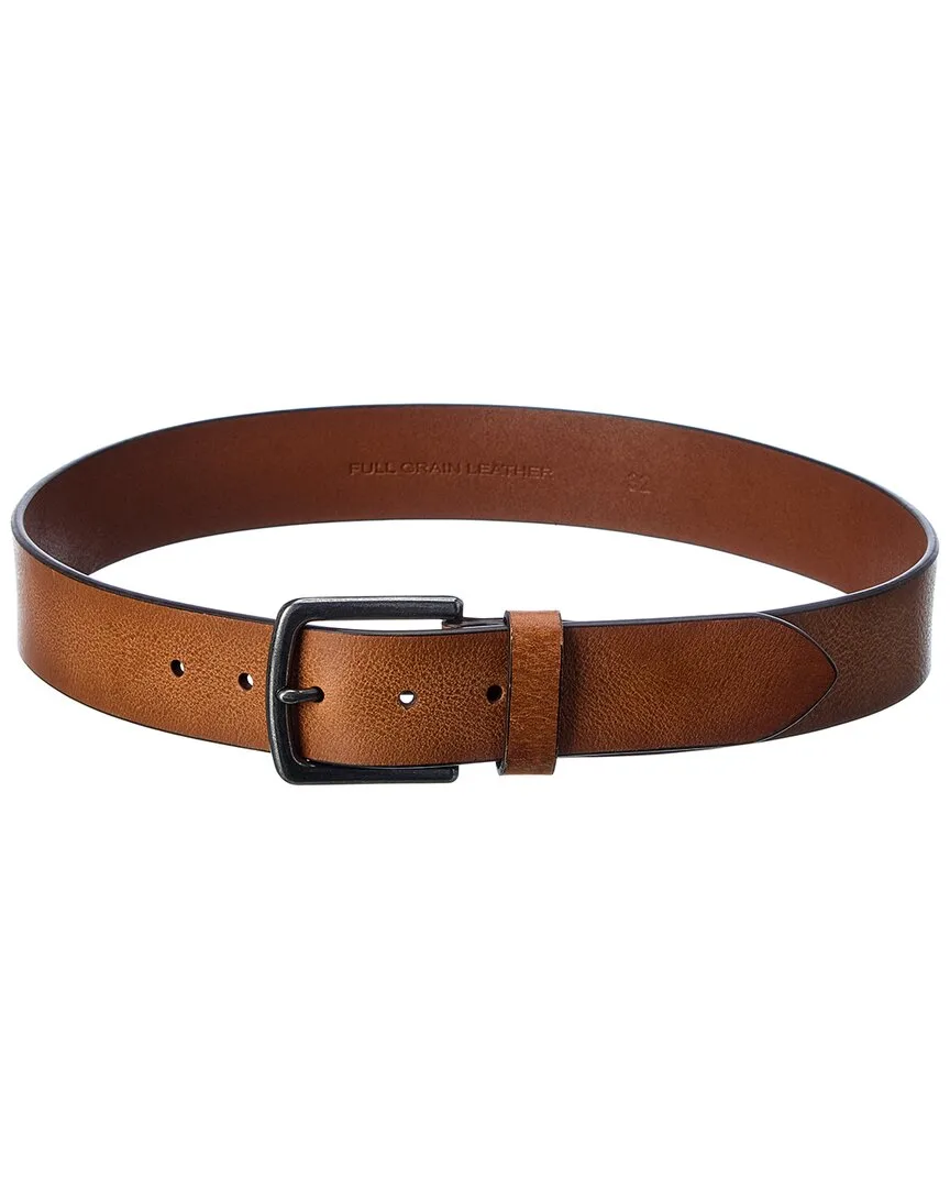 Heavyweight Characteristic Leather Belt by Hart Schaffner & Marx