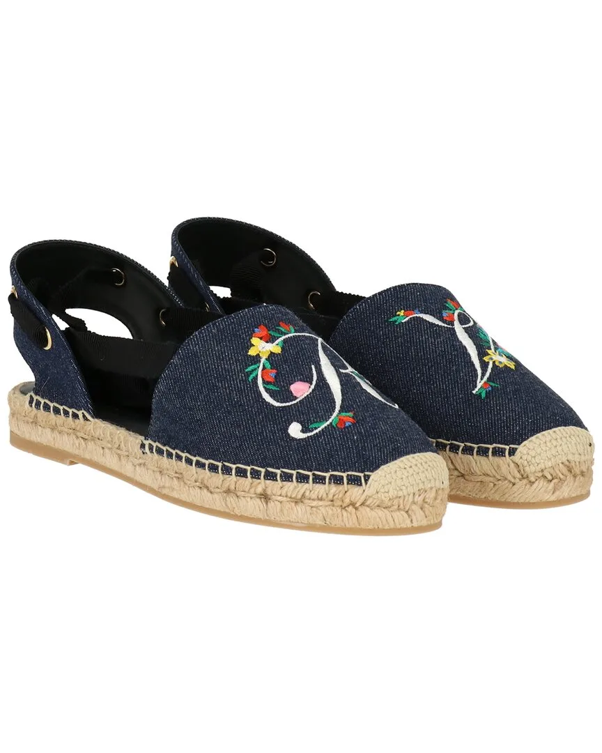 Denim Espadrille by Roger Vivier