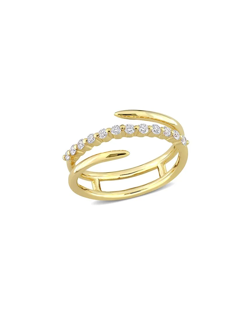 18K Over Silver 0.28 ct. tw. Lab Grown Diamond Ring by Lab Grown Diamonds