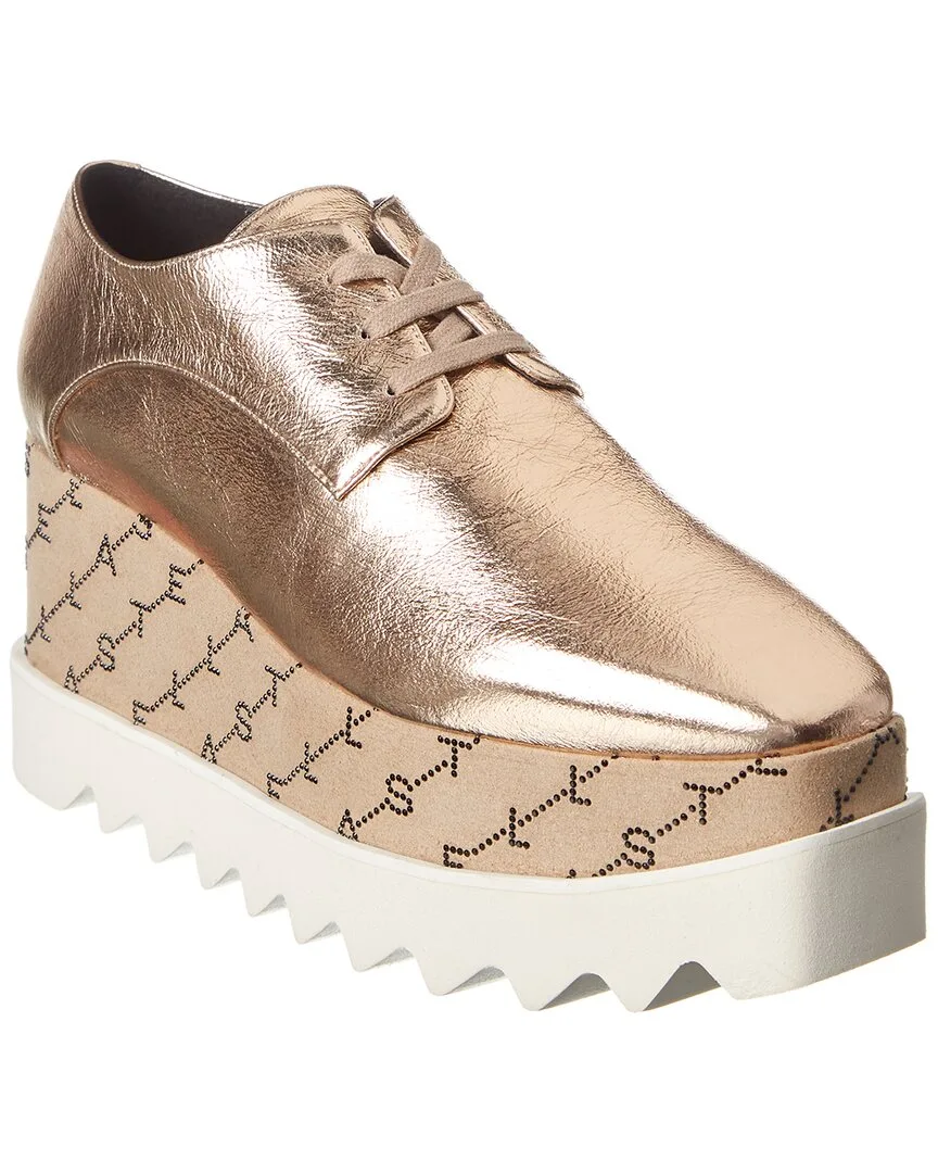 Elyse Monogram Platform Oxford by Stella McCartney