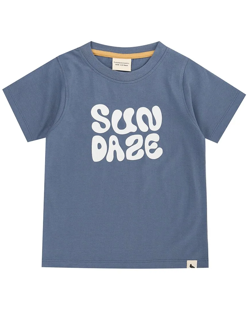 Sundaze Text Print T-Shirt by Turtledove London