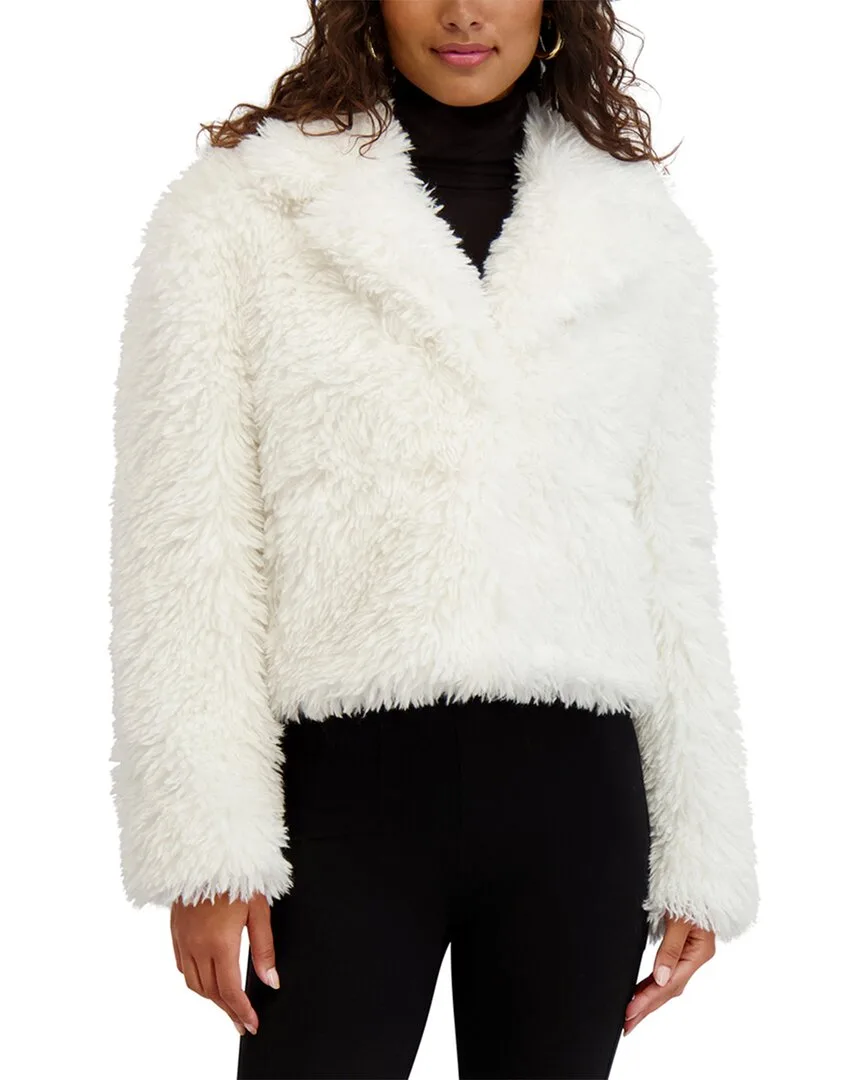 Mongolian Faux Fur Jacket by Kensie