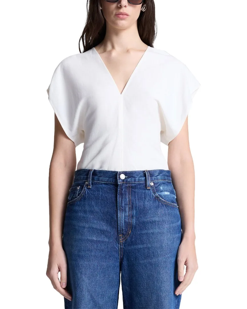 Fay Linen-Blend Top by A.L.C.