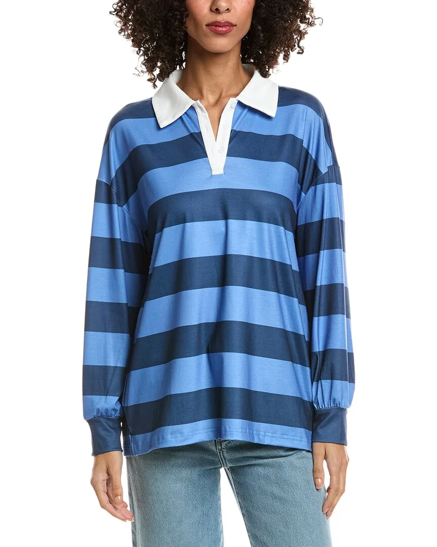 Stripe Polo Shirt by Madison Miles