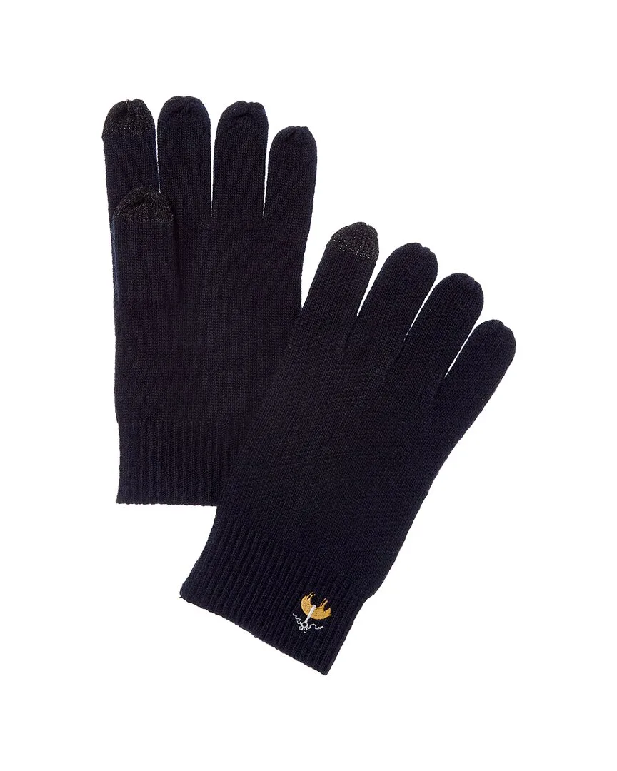 Core Rib Wool & Cashmere-Blend Glover