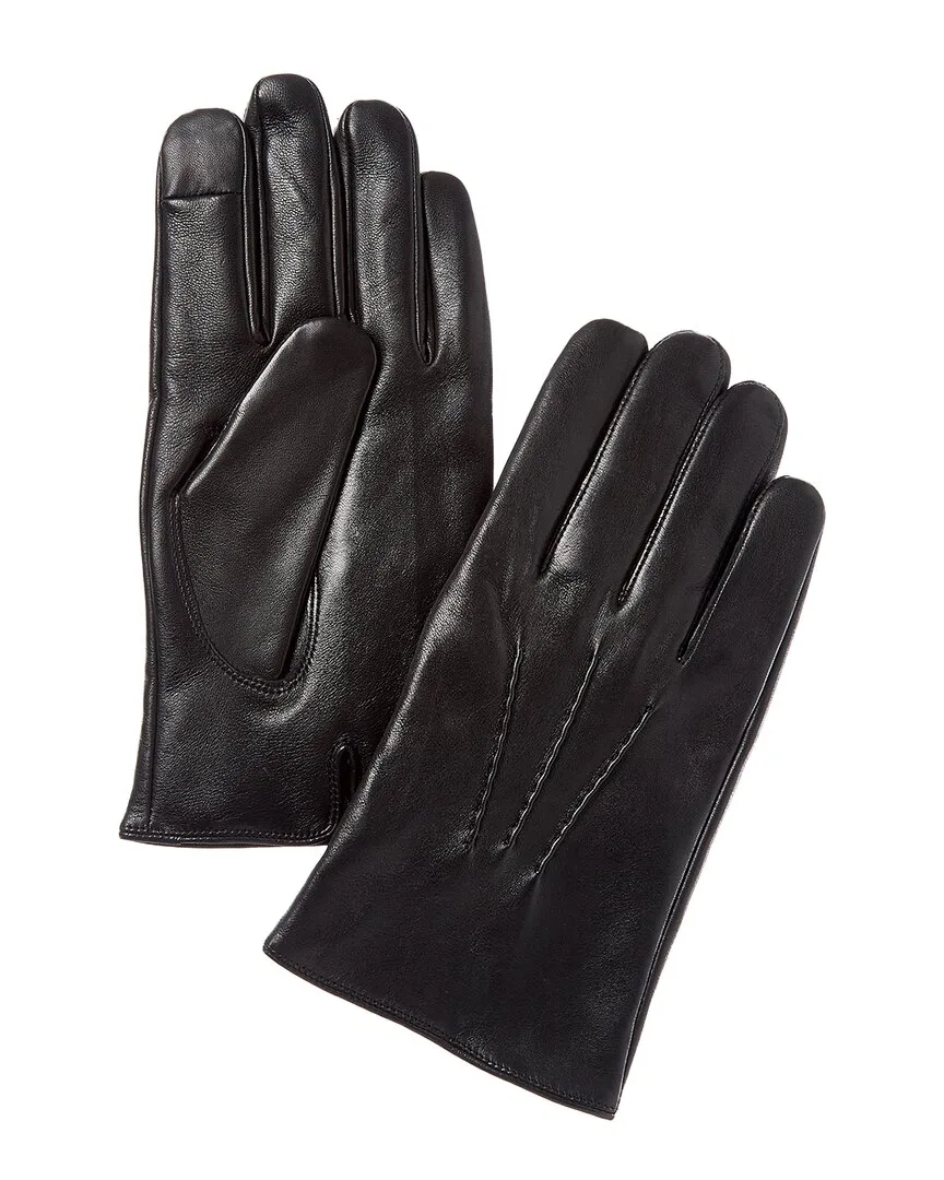 Classic Cashmere-Lined Leather Gloves
