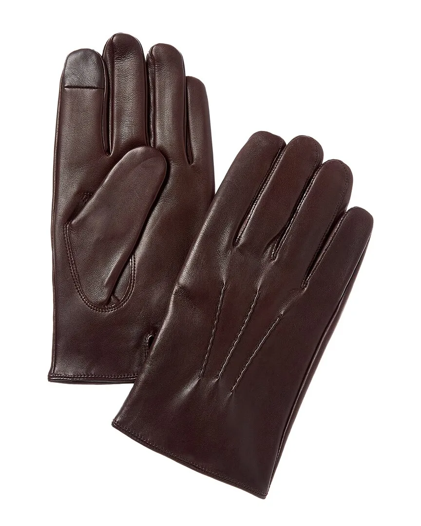Classic Cashmere-Lined Leather Gloves