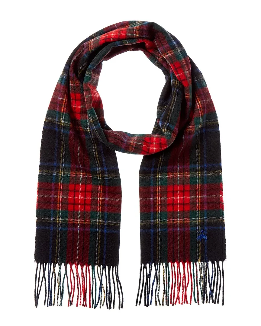 Stewart Plaid Wool & Cashmere-Blend Scarf