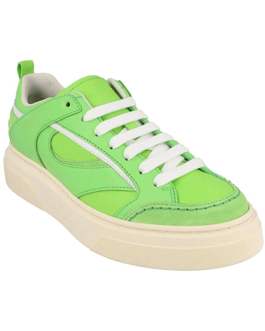 Cassina Leather Sneaker by Ferragamo