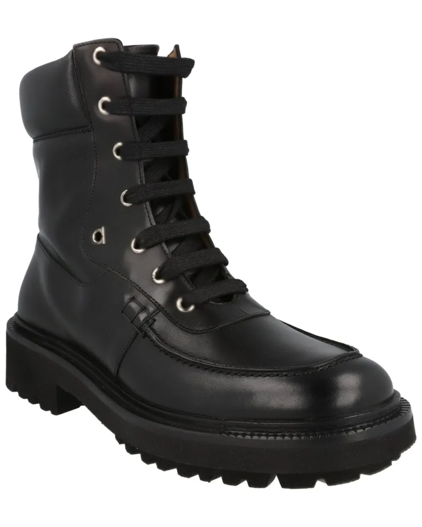 Greenwich Leather Boot by Ferragamo