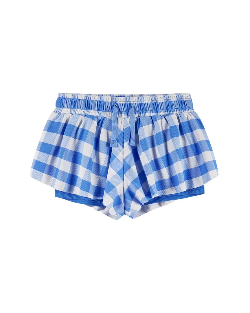 Gingham Athletic Short by Andy & Evan