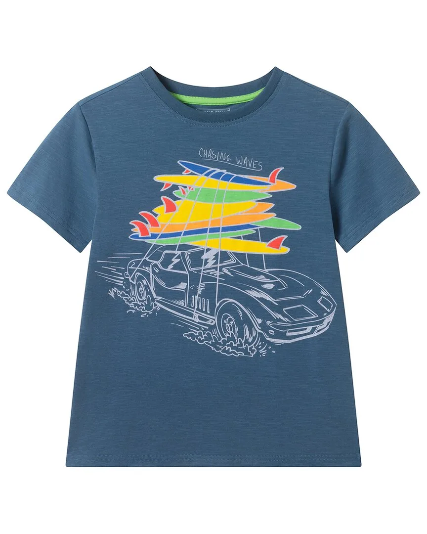 Surfing Graphic T-Shirt by Andy & Evan