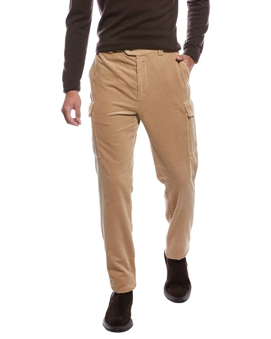 Leisure Fit Corduroy Pant by Brunello Cucinelli