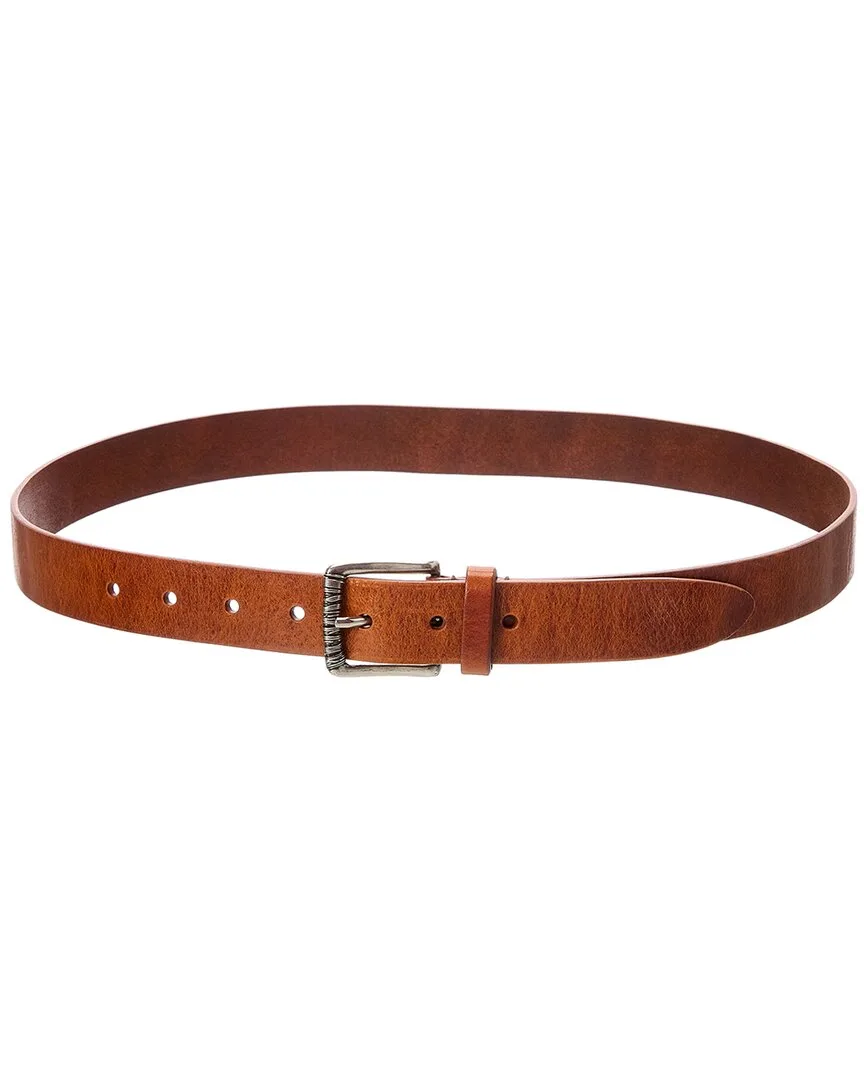 Leather Belt by Brunello Cucinelli