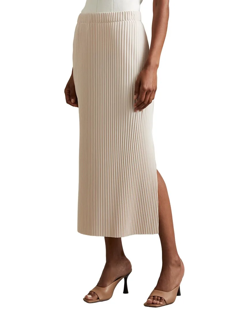 Pippa Jersey Pleated Column Dress by Reiss