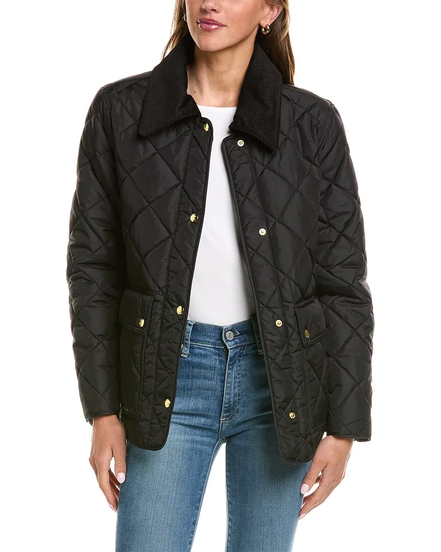 Bridget Matte Diamond Quilted Barn Jacket by S13