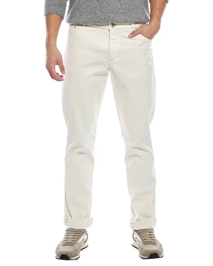Skinny Fit Pant by Brunello Cucinelli