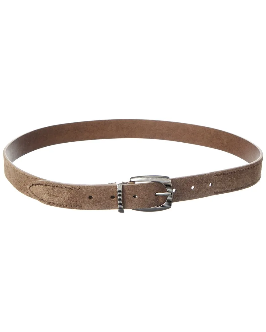 Suede Belt by Brunello Cucinelli
