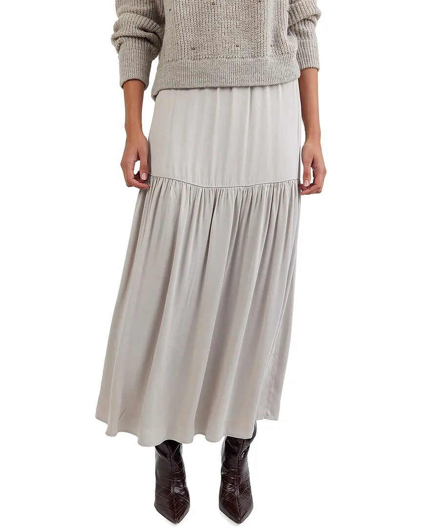 Dropped Waist Ruffle Maxi Skirt by Bella Dahl