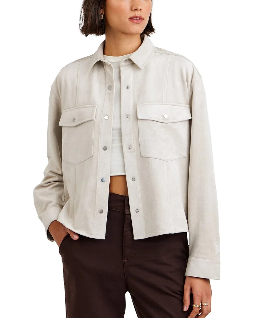 Seamed Pocket Shacket by Bella Dahl