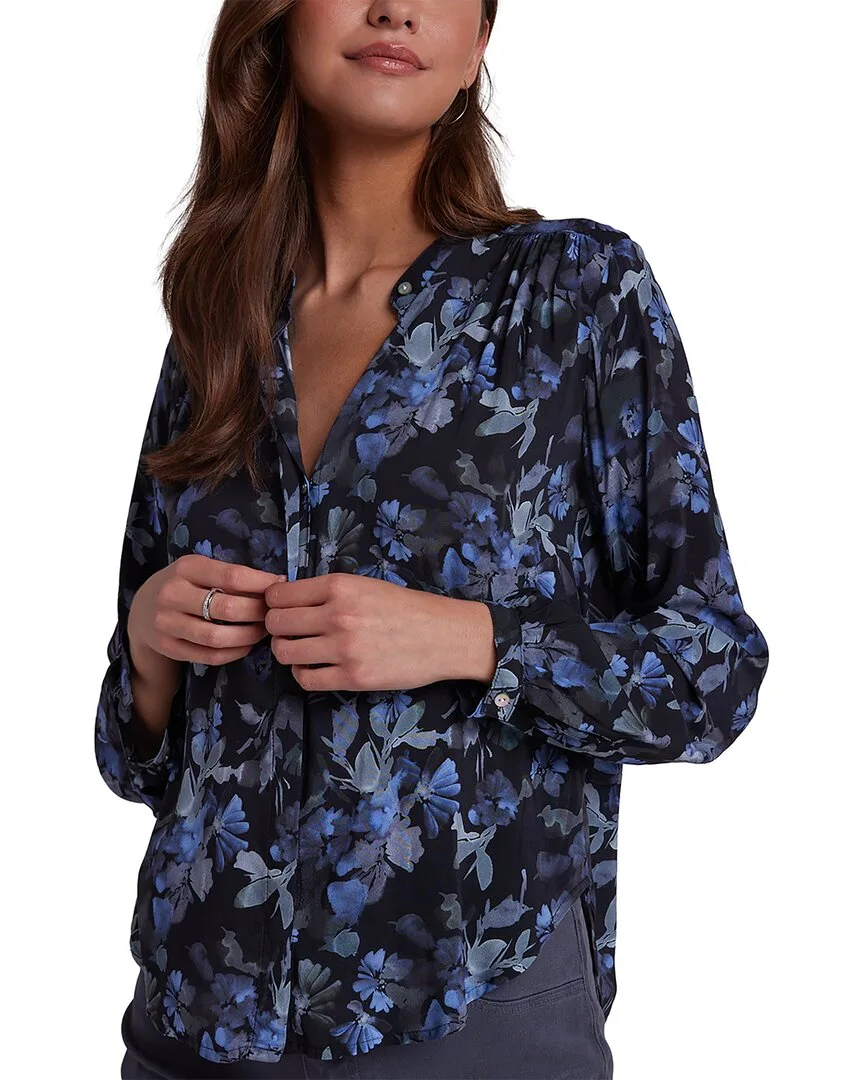 Shirred Shoulder Shirt by Bella Dahl