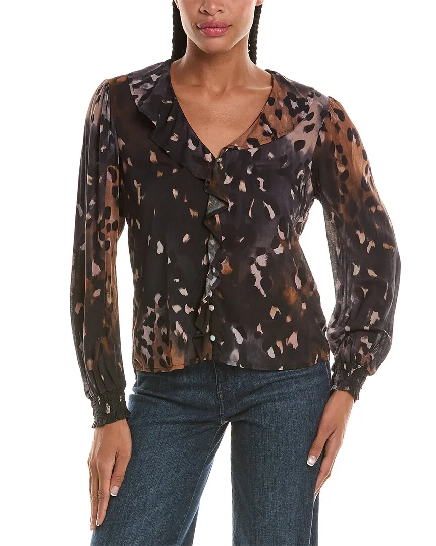 Ruffle Button Down by Bella Dahl