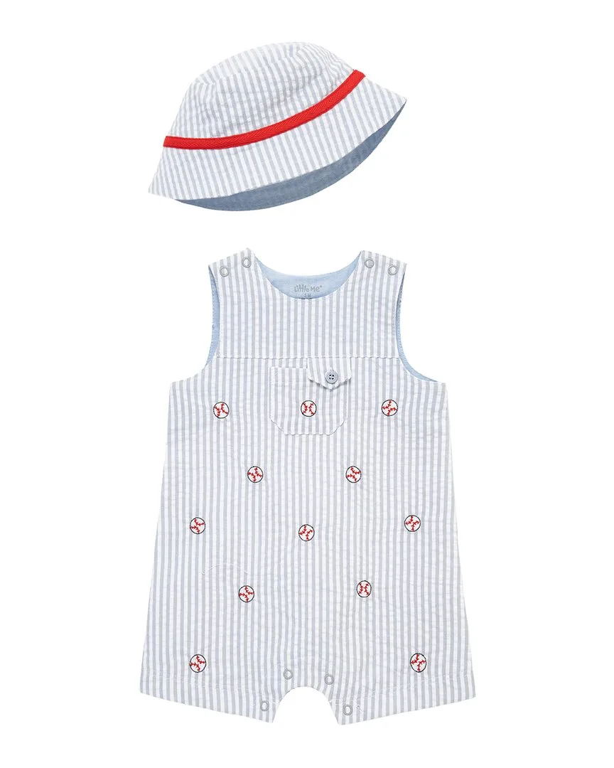 Baseball Sunsuit & Hat by Little Me