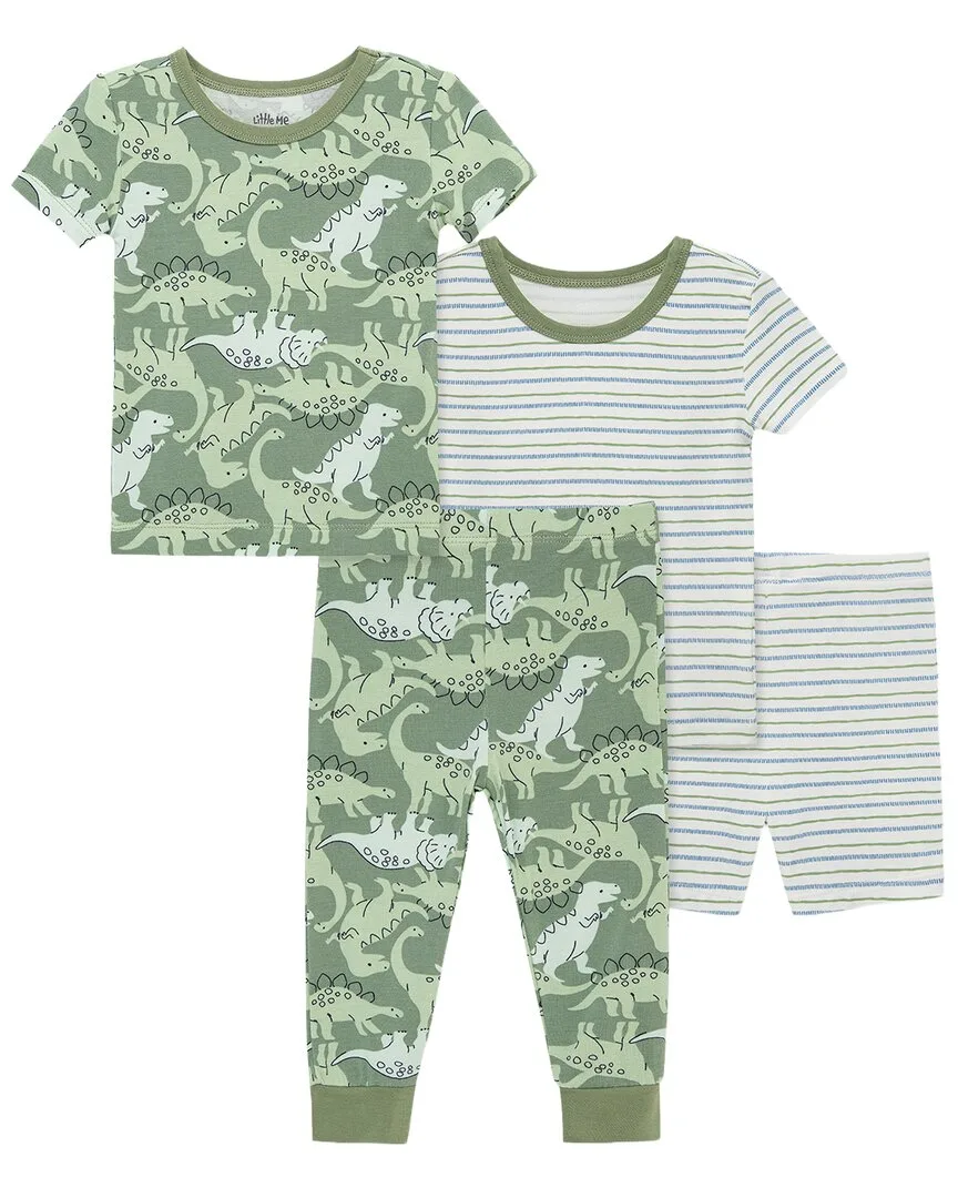 4Pc Dino 4Pc Pj by Little Me