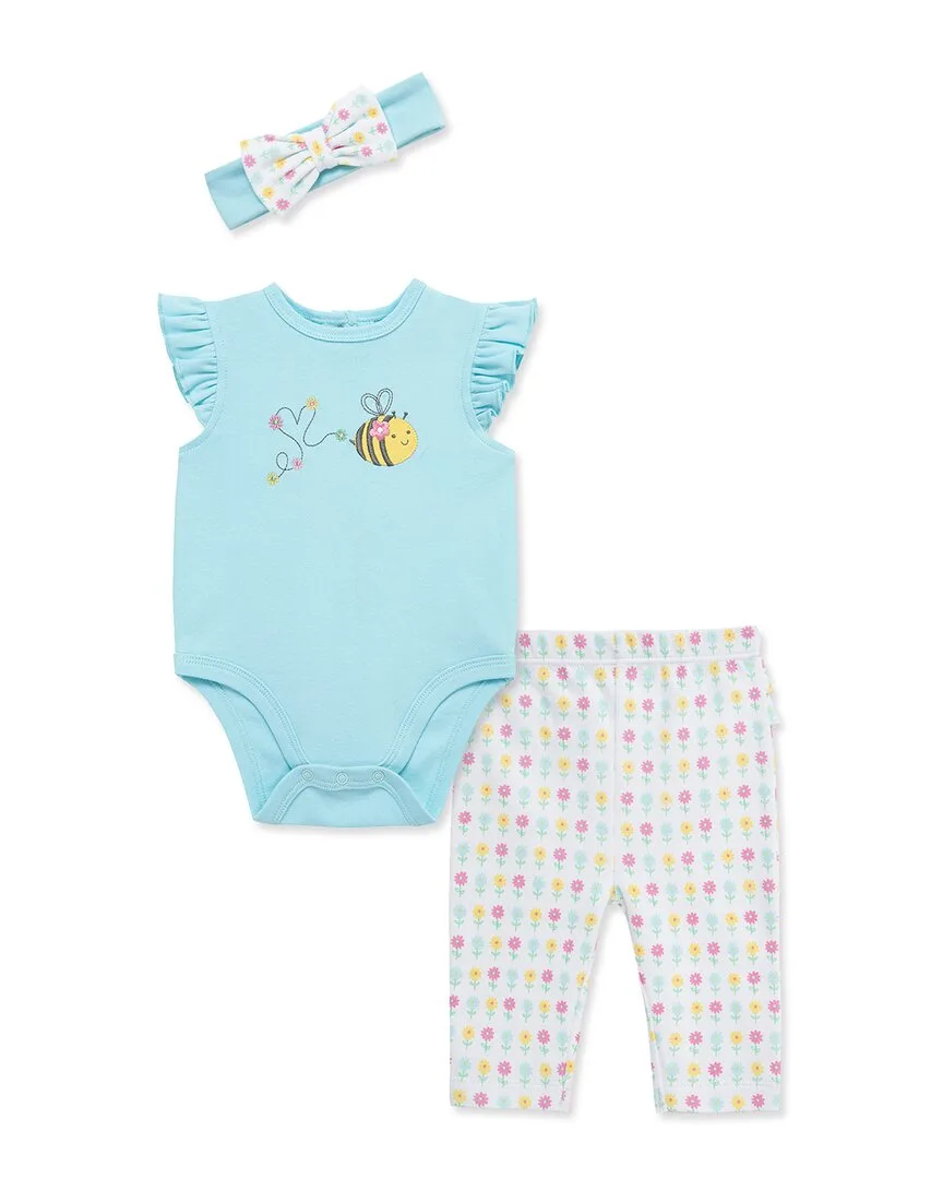 Bumble Bee Bodysuit Pant Headband by Little Me