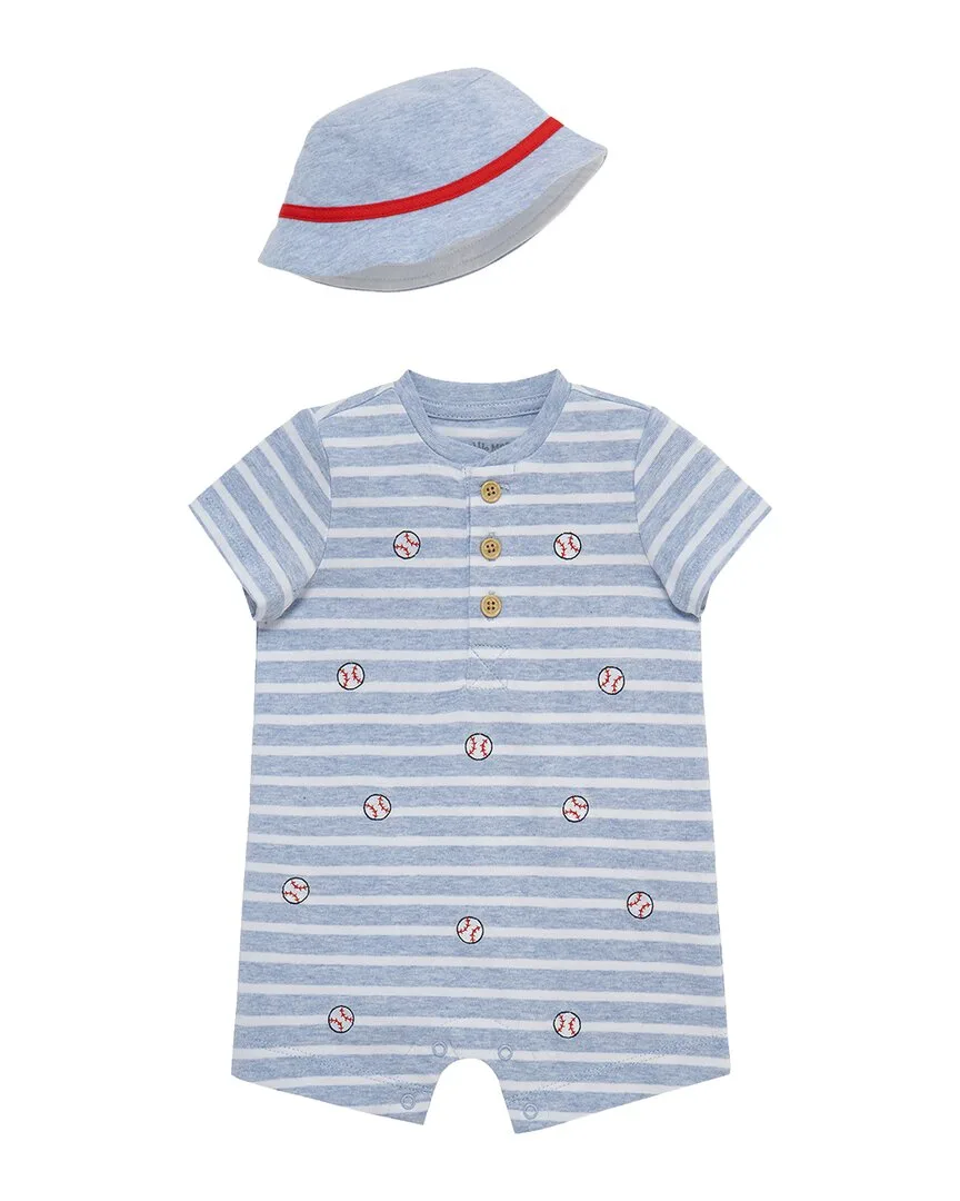 Baseball Romper Hat by Little Me