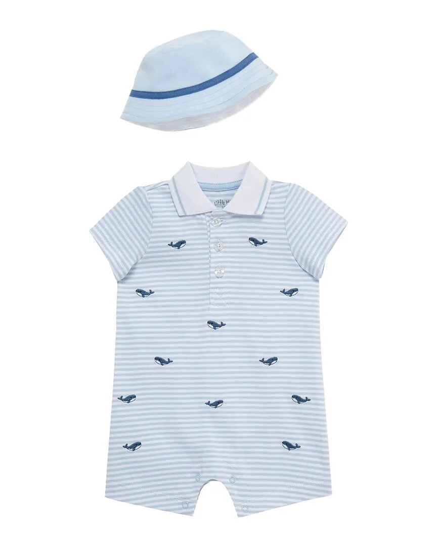Whales Romper Hat by Little Me