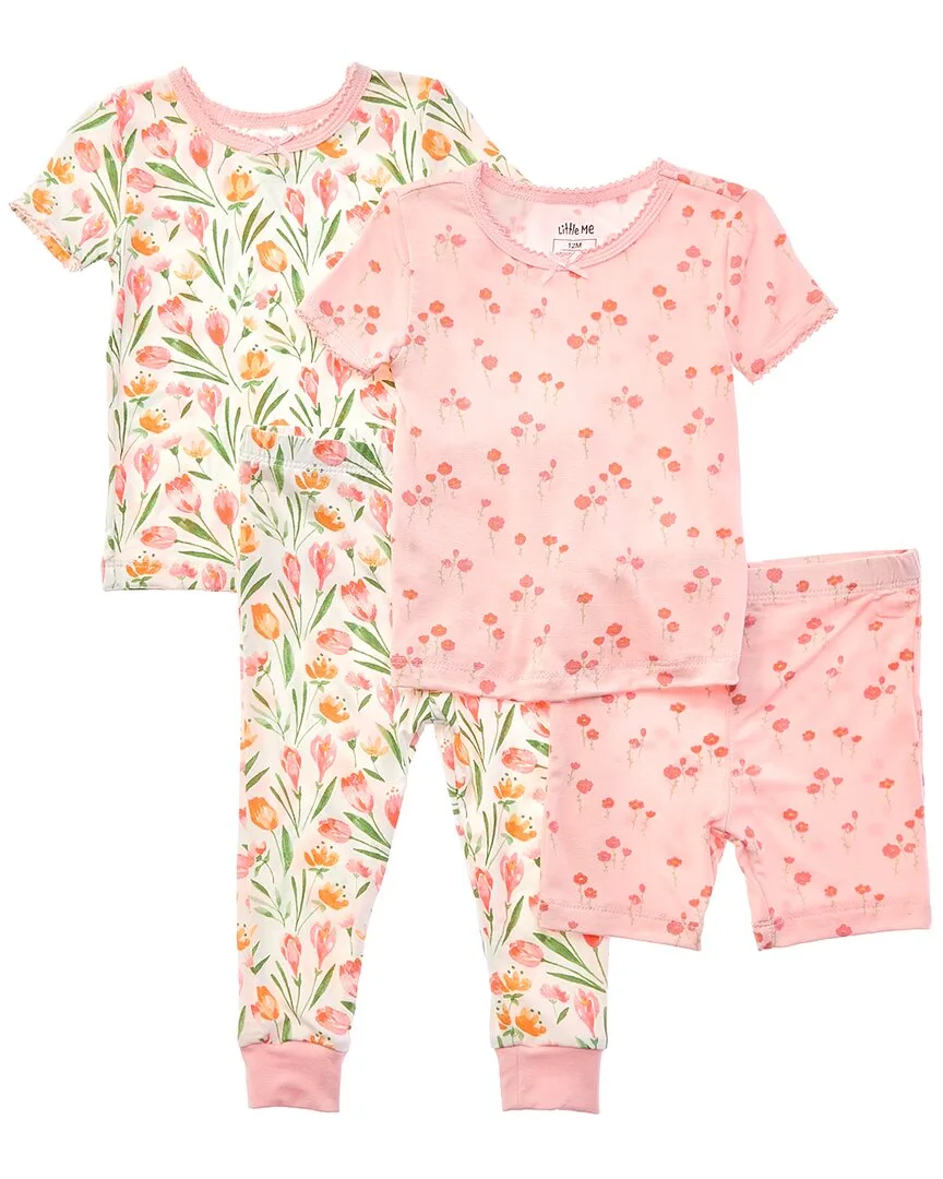 4Pc Tulip 4Pc Pj by Little Me