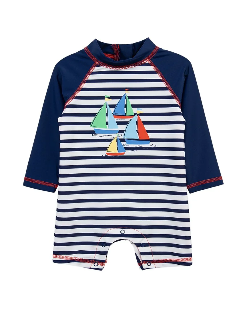 Boat Rashguard Suit by Little Me