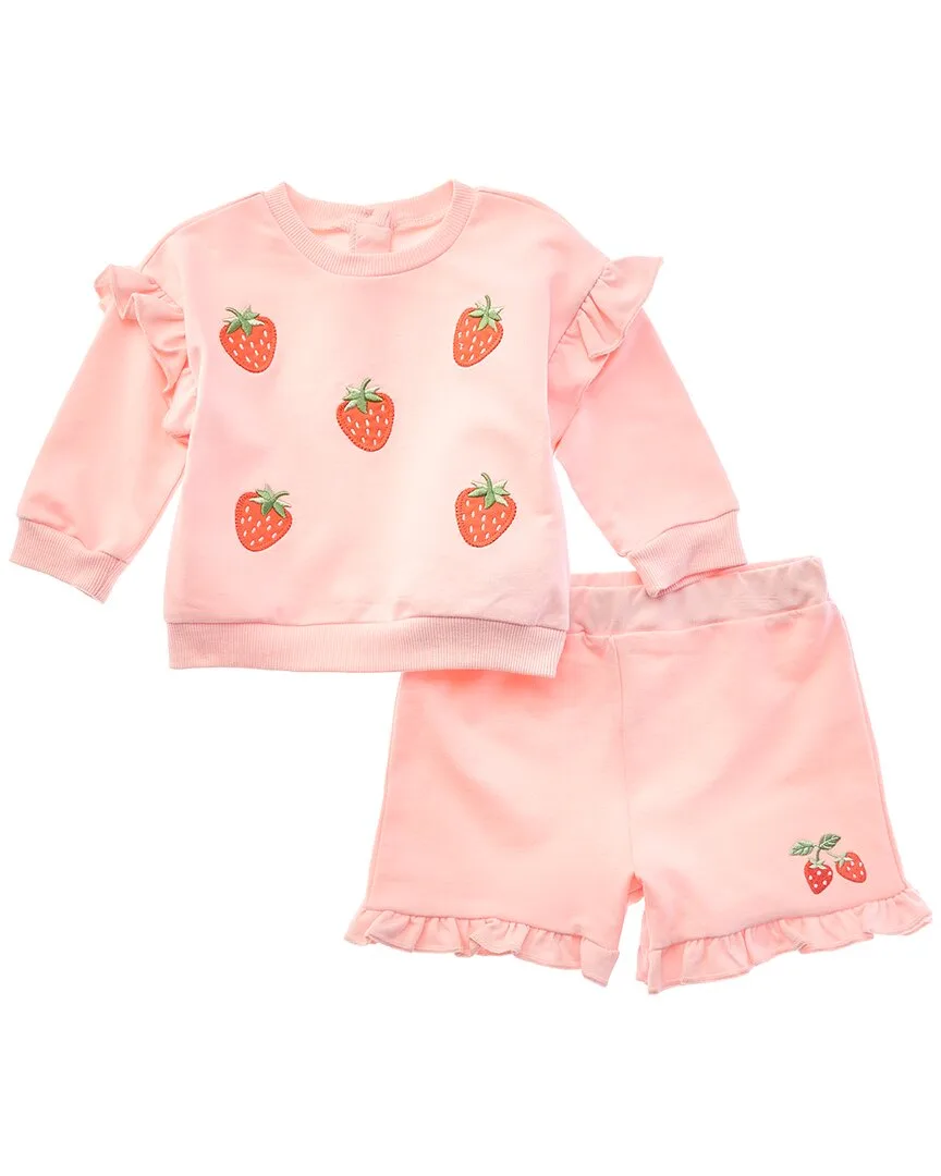 2Pc Strawberry Active Set by Little Me