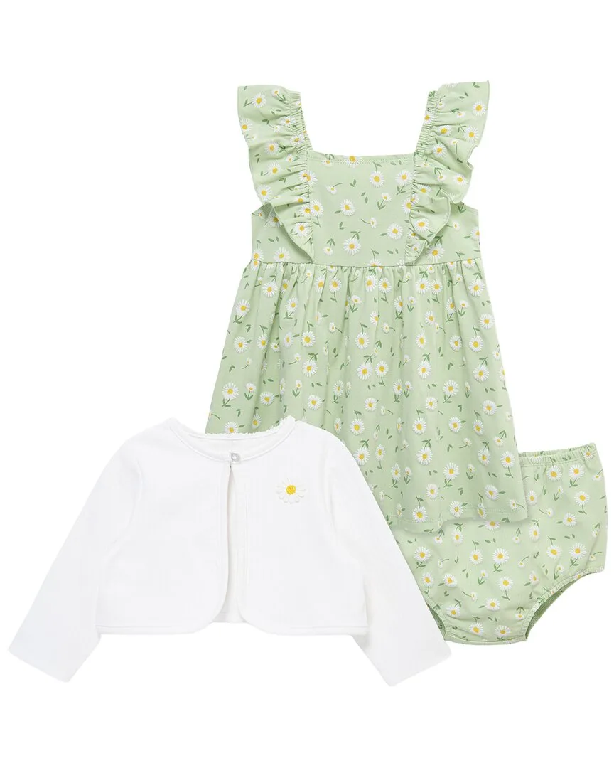 Daisy Knit Dress Set by Little Me