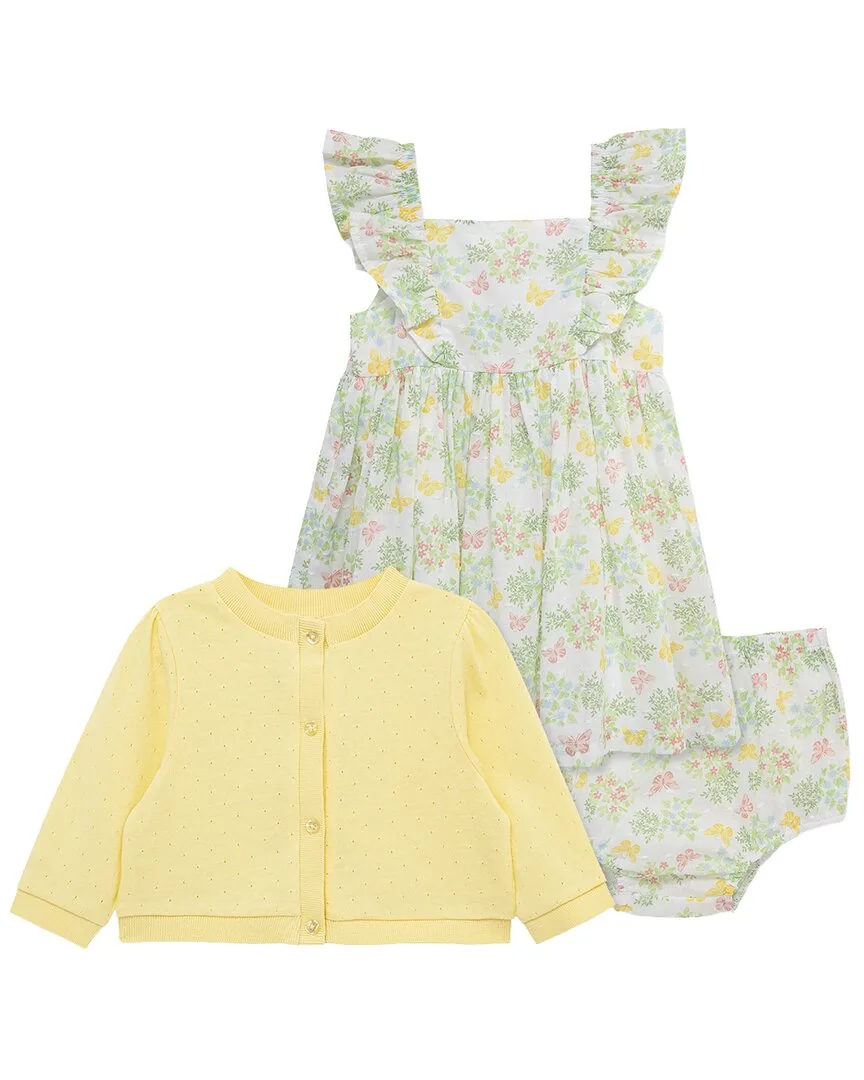 Garden Dress & Cardigan Set by Little Me