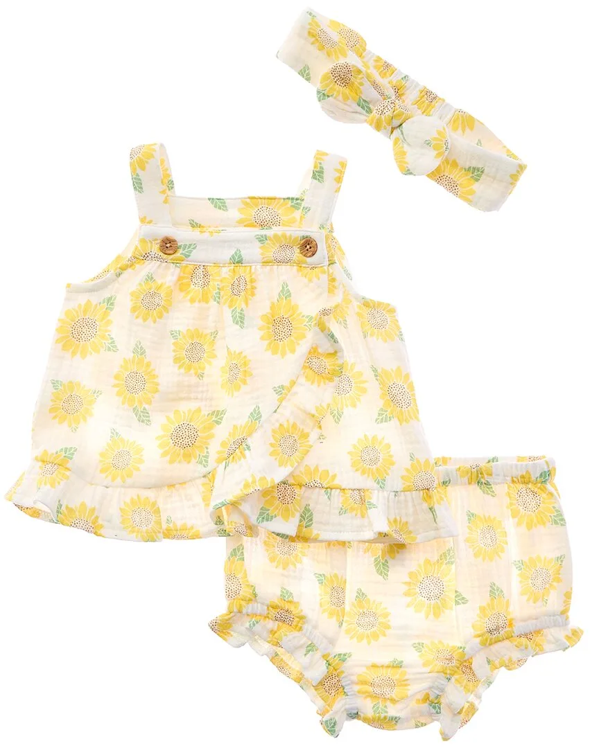 Sunflower Sunsuit Headband by Little Me