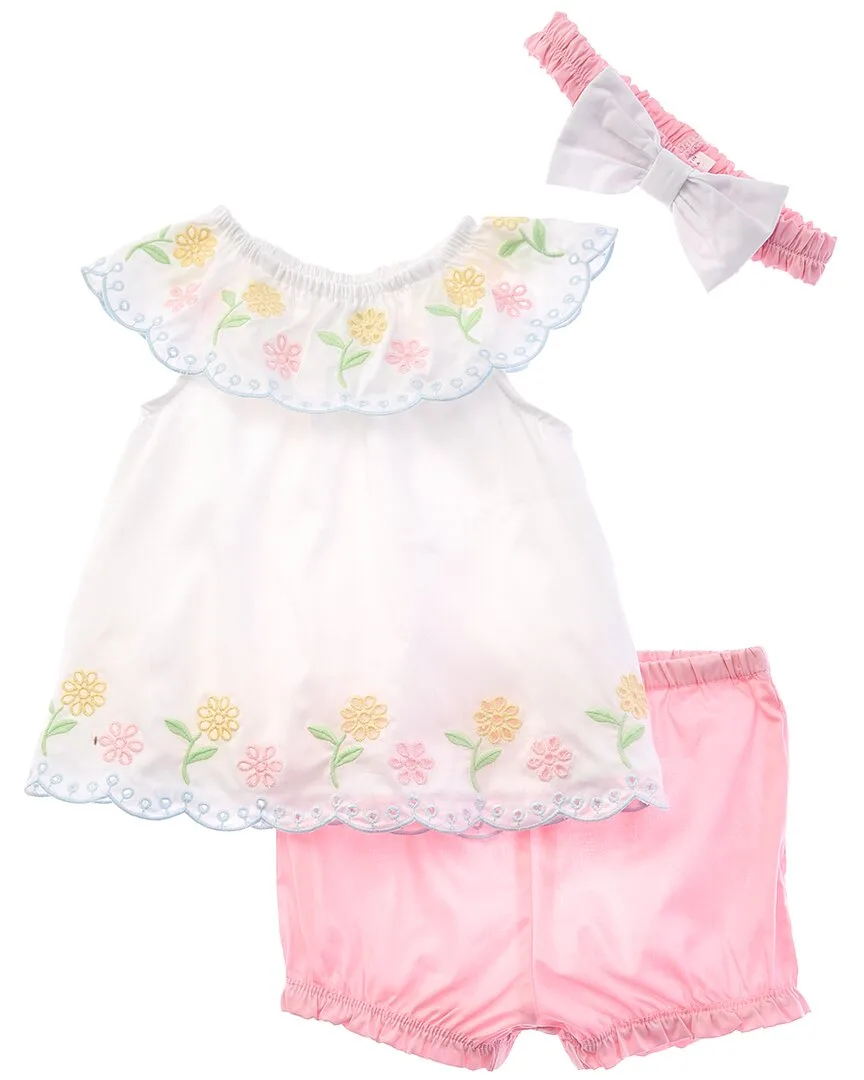 Multi Eyelet Sunsuit Headband by Little Me