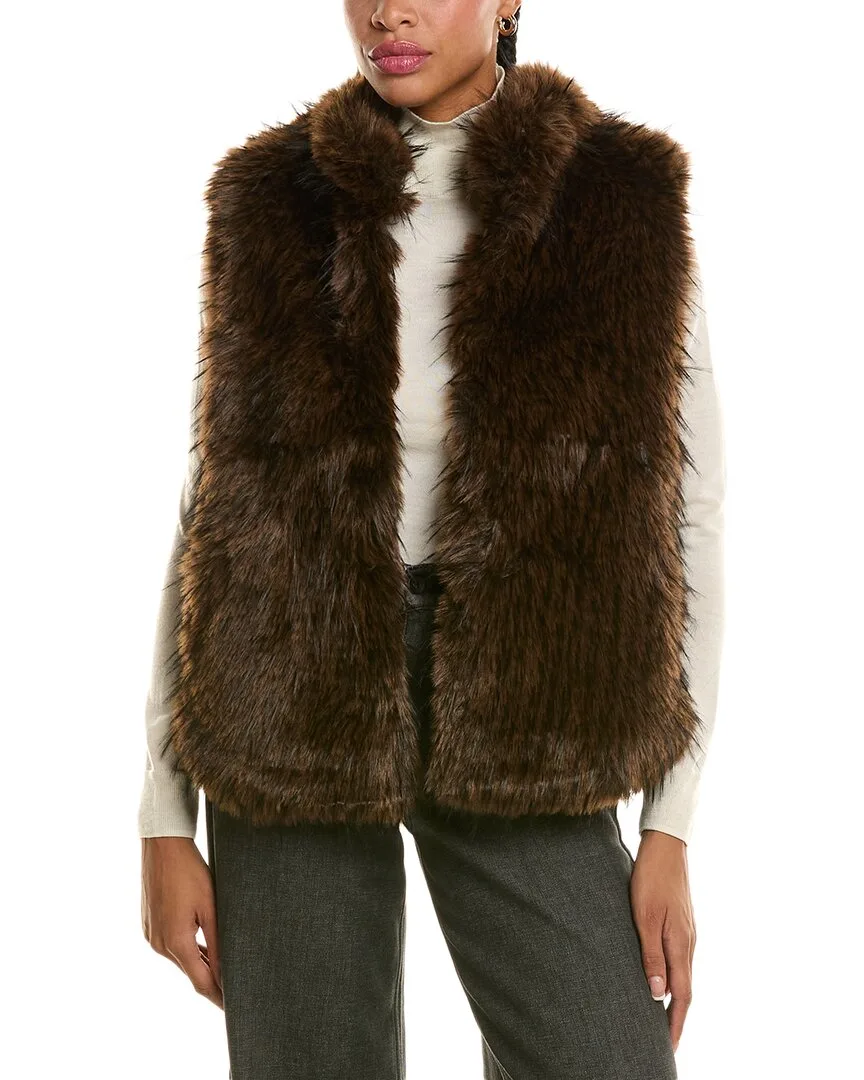 Stella + Lorenzo Faux Fur Vest by Stella  Lorenzo
