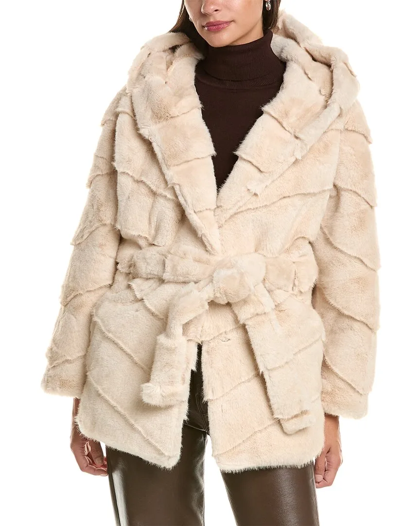 Plush Faux Fur Jacket