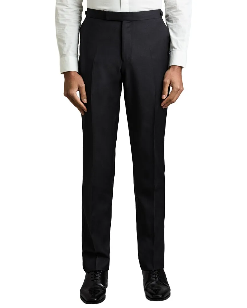 Oscar Plain Wool-Blend Mixer Pant