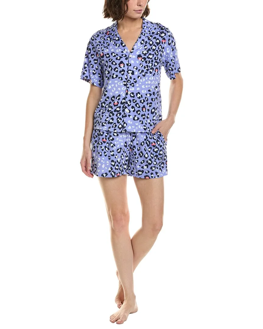 2Pc Top & Boxer Pajama Set by HUE