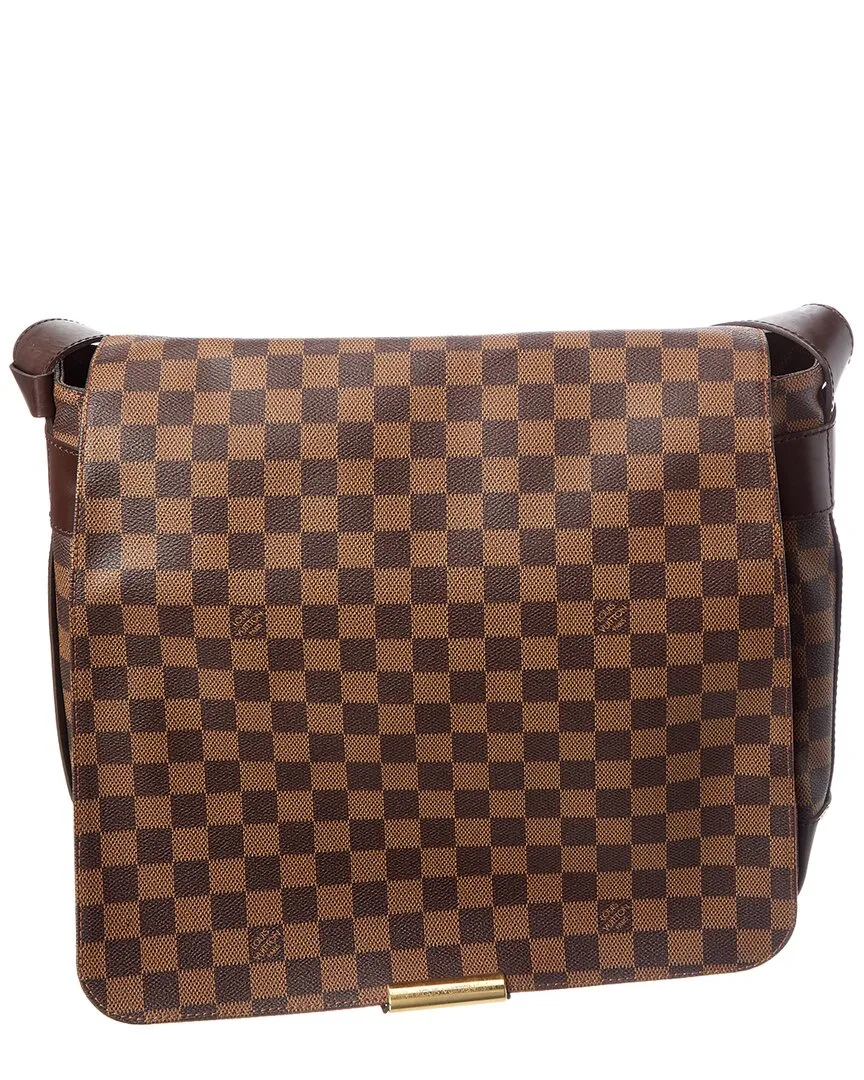 Damier Ebene Coated Canvas Bastille (authentic Pre-Loved) by Louis Vuitton