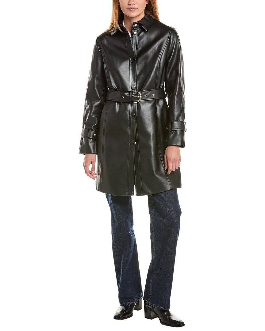 Faux Leather Jacket by Via Spiga